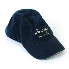 Montage Deer Valley Logo Blue Baseball Cap 2011 Adjustable Strap 100% Cotton