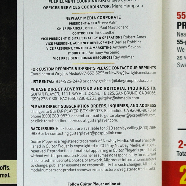 Guitar Player Magazine May 2011 Damon Fowler Mike Dawes Radical New Trends