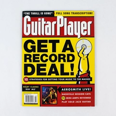 Guitar Player Magazine Vintage February 1999 Strategies To Getting A Record Deal