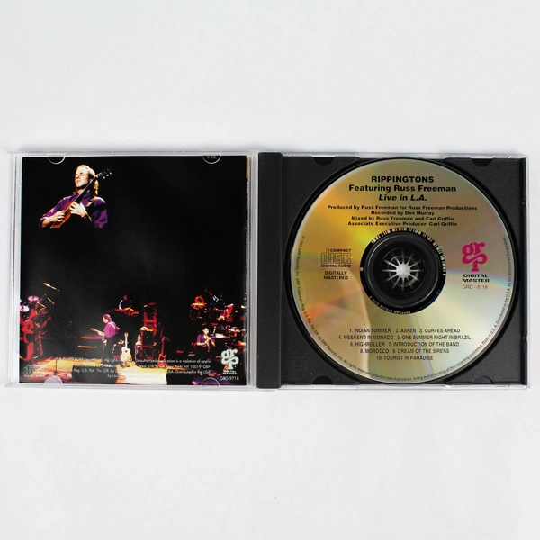 Rippingtons Featuring Russ Freeman Live in L.A. 1993 CD GRP Records