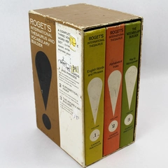 Roget's International Thesaurus And Vocabulary Builder 3 Volume Set HCs