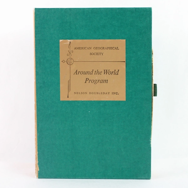 Around The World Program American Geographical Society Set Of 6 Nelson Doubleday