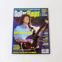 Guitar Player Magazine January 2008 Brian May Johnny Winter History of Queen
