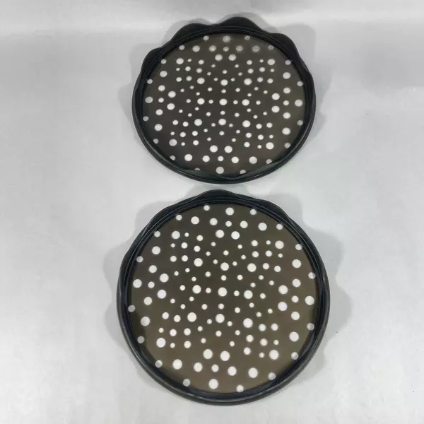 Set Of 2 Pampered Chef Microwave Chip Makers