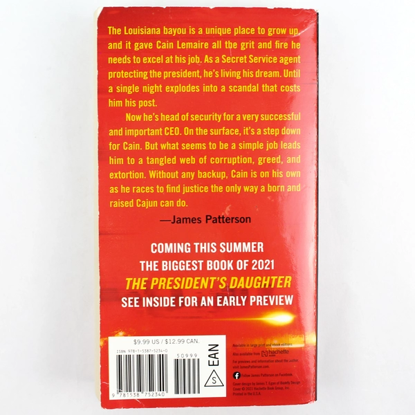 Cajun Justice by Tucker Axum III and James Patterson 2021 Trade Paperback