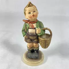 Vintage 1961 Goebel M J Hummel Village Boy Figurine 51 2/0 W Germany 5.25 Inch
