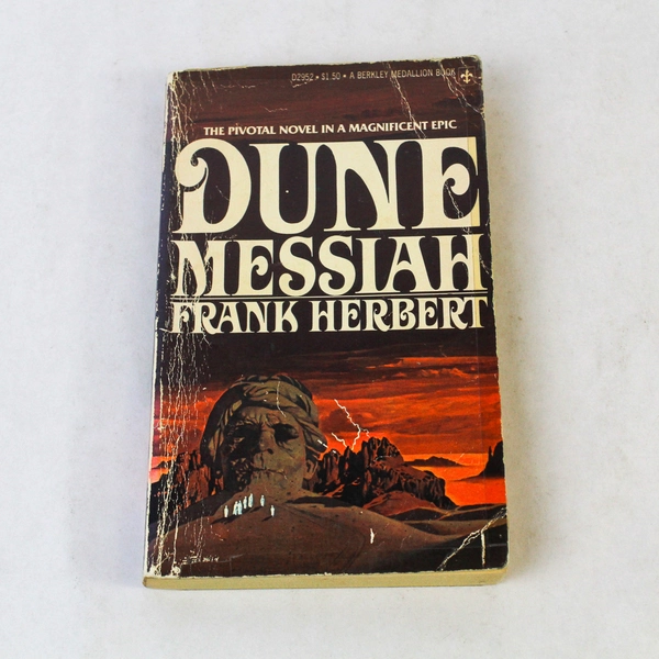 Dune Messiah by Frank Herbert 1969 Paperback Book Galaxy Publishing Corporation