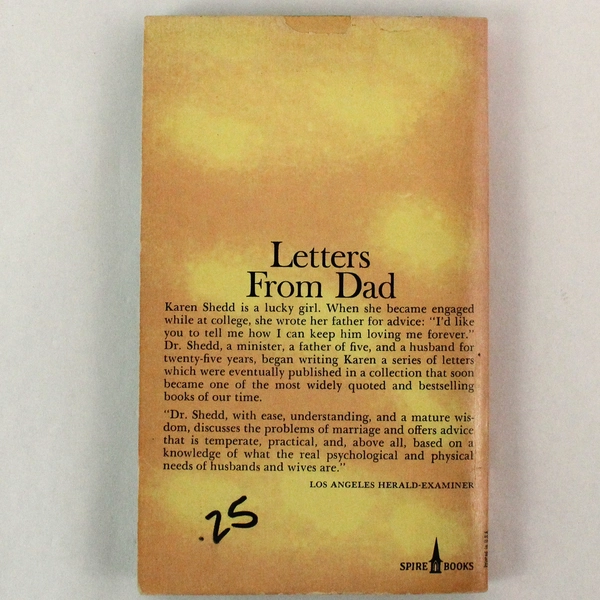 Letters to Karen by Charles W Shedd 1968 Avon Books Paperback