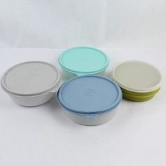 Lot of 4 Tupperware Lunch Containers with Lids 1405-18 1405-16 1842-27 & 1356-14