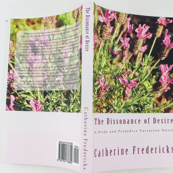 The Dissonance Of Desire by Catherine Fredricks 2018 Paperback Signed
