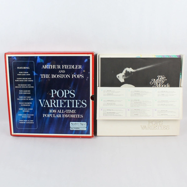 1969 Reader's Digest Pops Varieties 108 All-Time Popular Favorites 9 Record Set