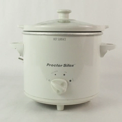Hamilton Beach Brands Proctor Silex Crock Pot Slow Cooker Model 33015 1.5 Quart