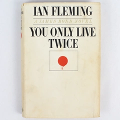 You Only Live Twice Ian Fleming 1964 Hardcover Book Club Edition