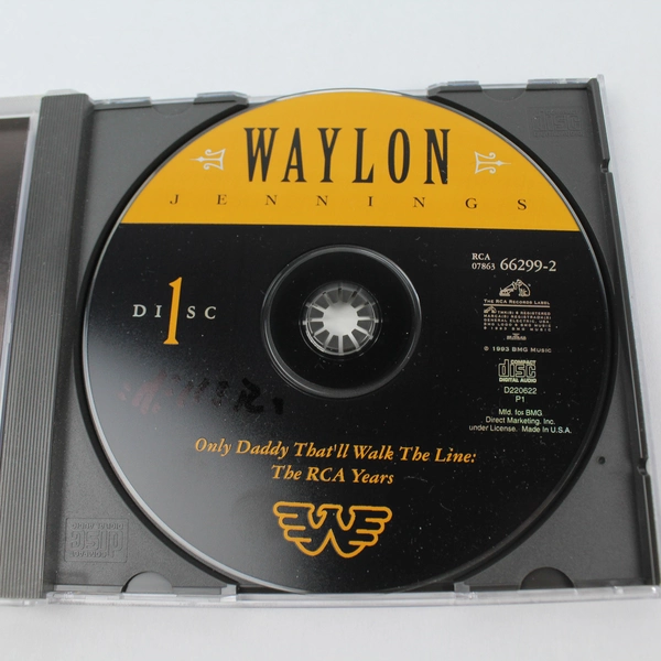 Waylon Jennings The RCA Years Discs 1 and 2 RCA Records Label CD