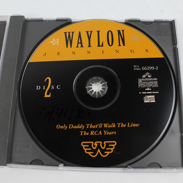 Waylon Jennings The RCA Years Discs 1 and 2 RCA Records Label CD