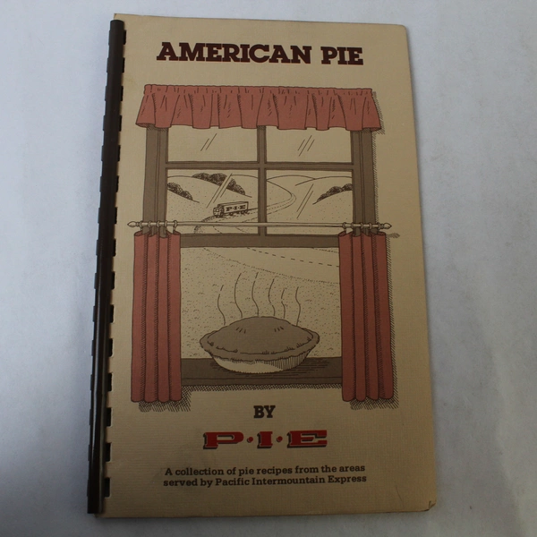 Vintage American Pie Cookbook Dorothy Melendy Spiral Bound Pacific Intermountain
