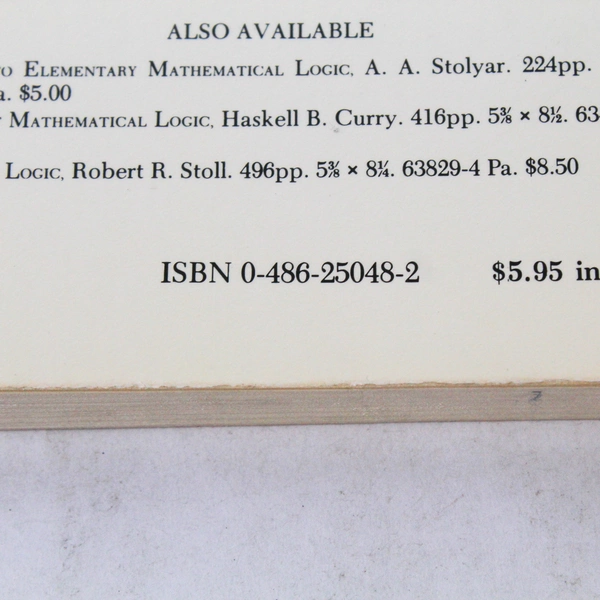 The Philosophy Of Mathematics An Introductory Essay Stephan Körner 1968 PB