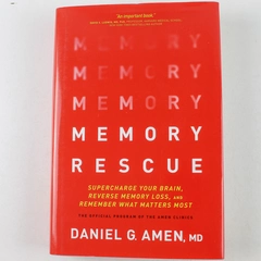 Memory Rescue Supercharge Your Brain Daniel G. Amen 2017 Hardcover