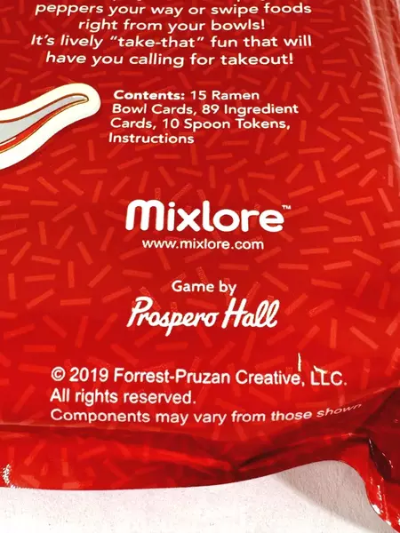 2019 Ramen Fury Card Game by Prospero Hall New & Unused 2-5 Players