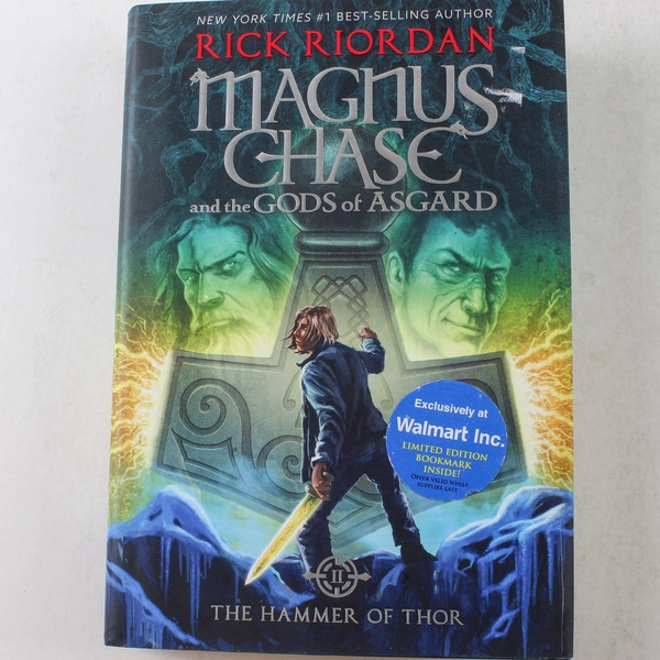 Magnus Chase And The Gods of Asgard The Hammer of Thor Rick Riordan 2016 HC