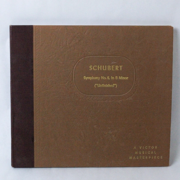 Schubert Unfinished Symphony No. 8 In B Minor Schubert 1936 Victor Shellac 