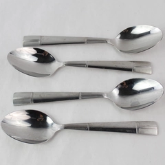 Towle Living Collection 18/0 Stainless Steel Serving Spoon 4-Piece Set