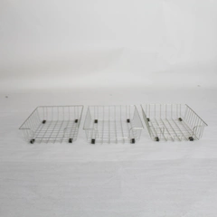 Lot of 3 Vintage Metal Desk Trays Mail Slot Letter Catchers Office Supplies