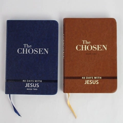 Set of 2 The Chosen Books: 40 Days w/ Jesus 2019 Broadstreet Publishing