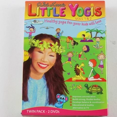 Wai Lana's Little Yogis Vol 1 & 2 DVD Set Healthy Yoga Fun for Kids