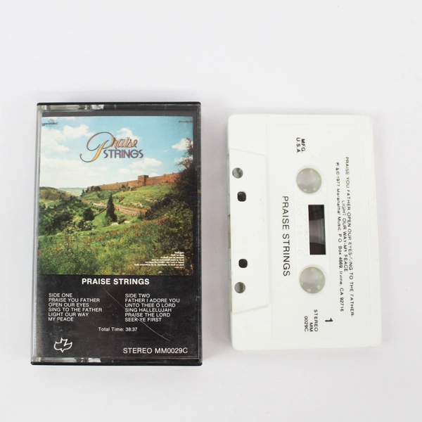 Praise Strings Audio Cassette Tape 1977 Maranatha Music