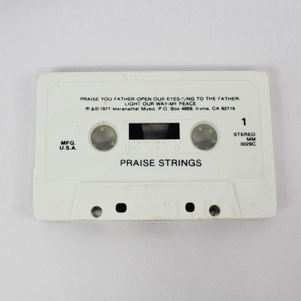 Praise Strings Audio Cassette Tape 1977 Maranatha Music