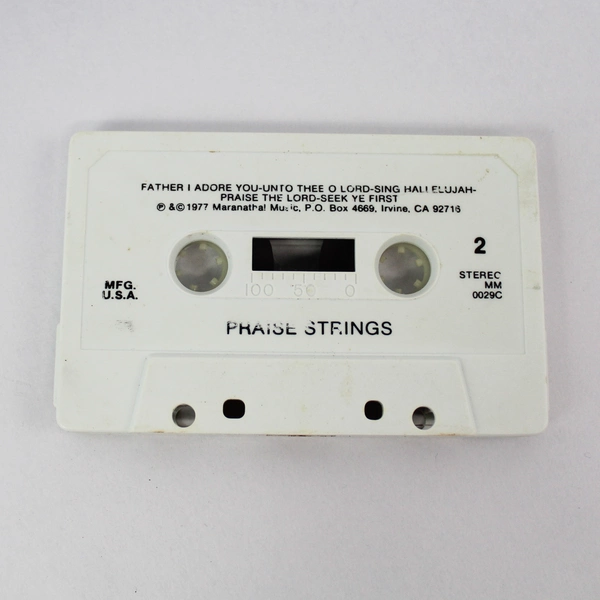 Praise Strings Audio Cassette Tape 1977 Maranatha Music