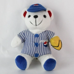 Rare Bear Celebrate The Century Pepsi Bear White Pepsi Baseball Player 2000