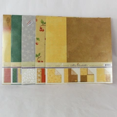 Lot of 4 Miss Elizabeth's Duplex Cardstock 4 Pattern Sheets 16 Sheets in Total
