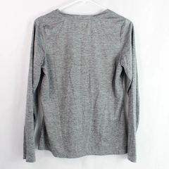 Xersion Gray Activewear Long-Sleeved Shirt Women's Size Large