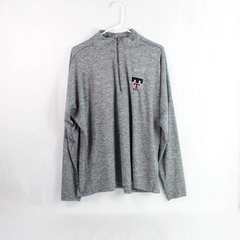Nike Dri-Fit Embroidered Gray 1/4 Zip Running Jacket Women's Size 1X