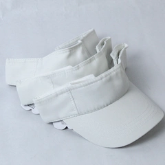Lot of 3 Papermate Noteworthy White Adjustable Visors NWT Great Condition