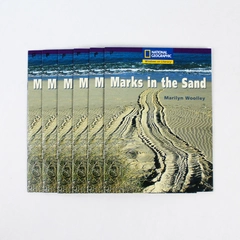 Lot of 6 Marks in the Sand by Marilyn Woolley National Geographic 2005 PB Book