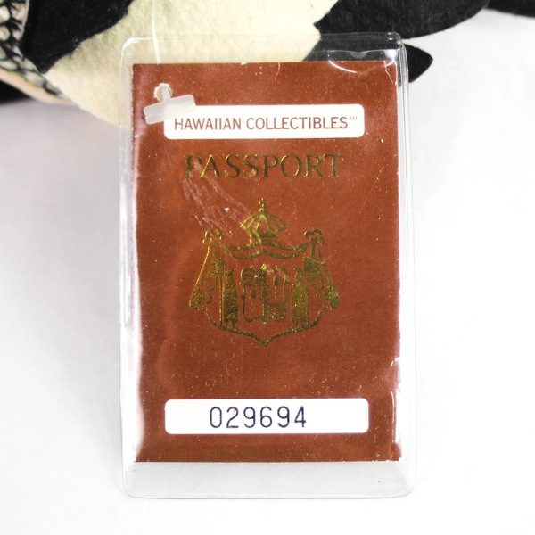 Hawaiian Collectables Brand Plush Beanie Passport Unele Nene Goose 1998 with Tag