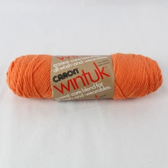 Vintage Caron Wintuk Acrylic Yarn Skein Peach 4 Ply Machine Washable