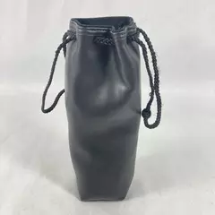Soft Leather Drawstring Camera Lens Bag for 28-70mm Lenses Pre-owned