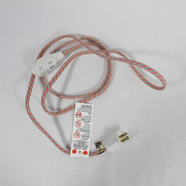 Household Extension Cord E70726 CT100PS 3 Outlet 2 Prong Indoor Use Only