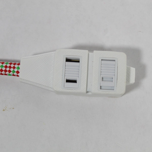 Household Extension Cord E70726 CT100PS 3 Outlet 2 Prong Indoor Use Only