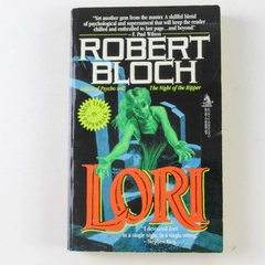 Lori by Robert Bloch 1989 Paperback 1st Edition