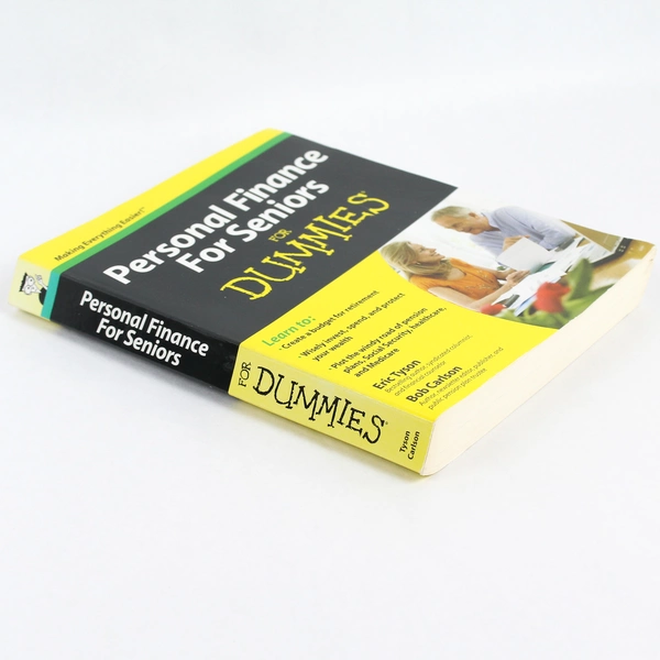Personal Finance For Seniors For Dummies Eric Tyson Bob Carlson 2010 Wiley PB