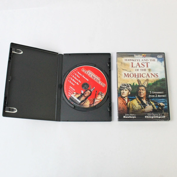 Hawkeye and the Last of the Mohicans DVD 1957 2 DVD Case Set 10 Episodes 4 Hours