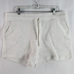 32 Degrees Cool White Pull On Drawstring Shorts Women's Size XL