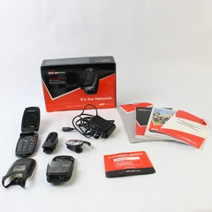 Samsung SCH U410 Black and Silver Verizon Cellular Phone Full Set