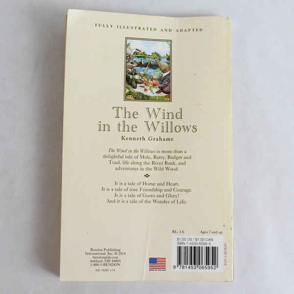 The Wind in the Willows by Kenneth Grahame 2014 Bendon Publishing Paperback