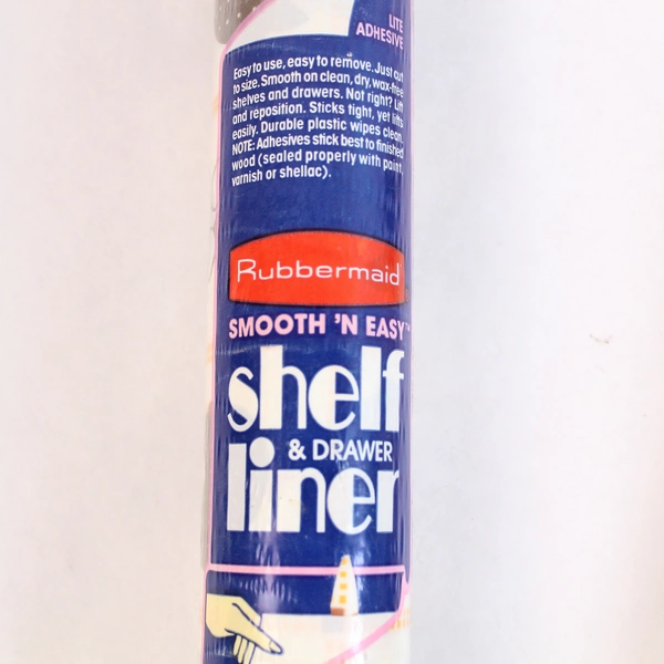 Lot of 2 Vintage Rubbermaid Smooth 'N Easy Shelf Drawer Liner 10' x 12"